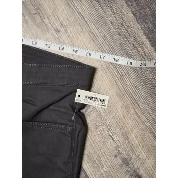 Amazon Essentials Men’s Chino Pants Gray Athletic Fit Stretch 33W x 29L - Picture 2 of 6